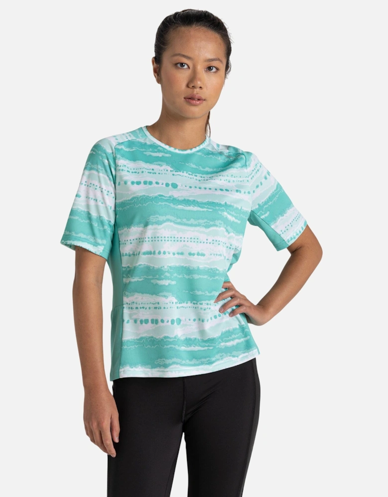 Womens/Ladies Dynamic Pro Ocean Short-Sleeved T-Shirt