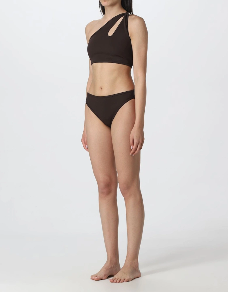 Cutout OneShoulder Swimsuit