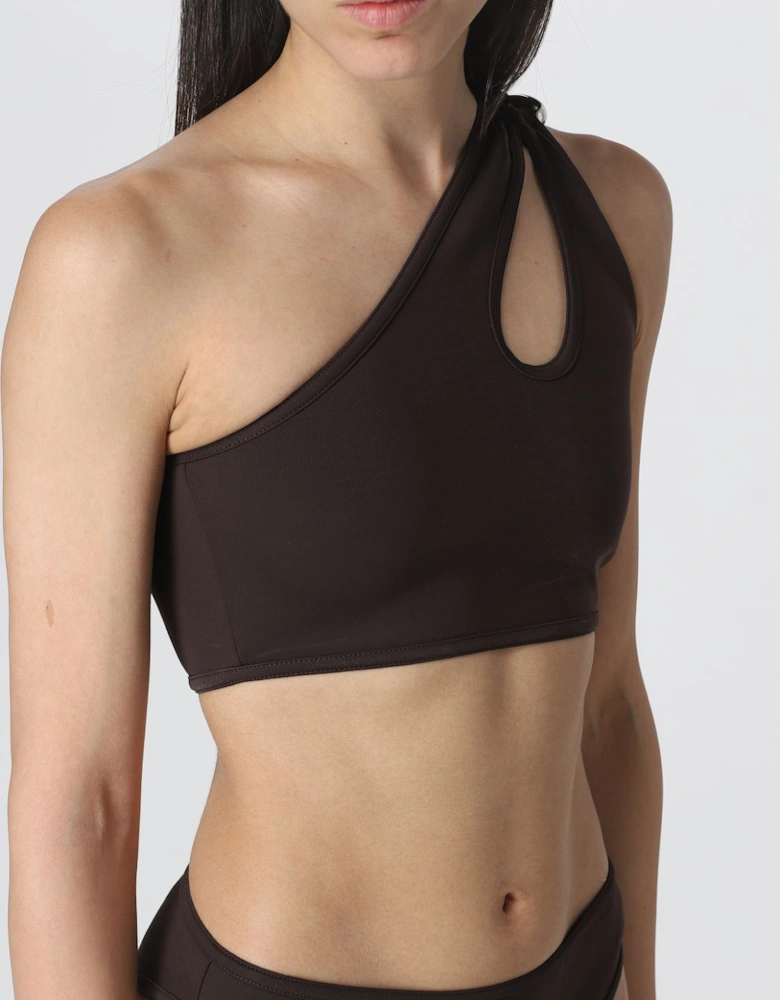 Cutout OneShoulder Swimsuit