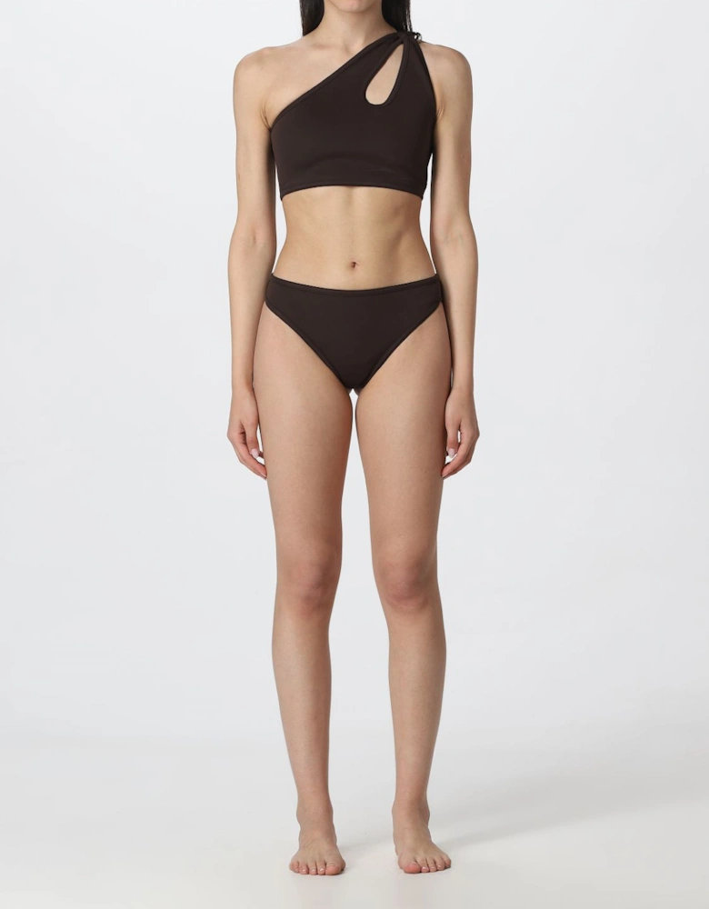 Cutout OneShoulder Swimsuit