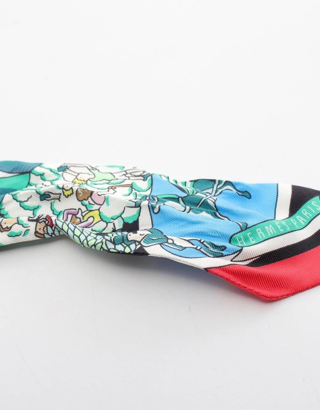 Silk Scarf Colorful Whimsical Design