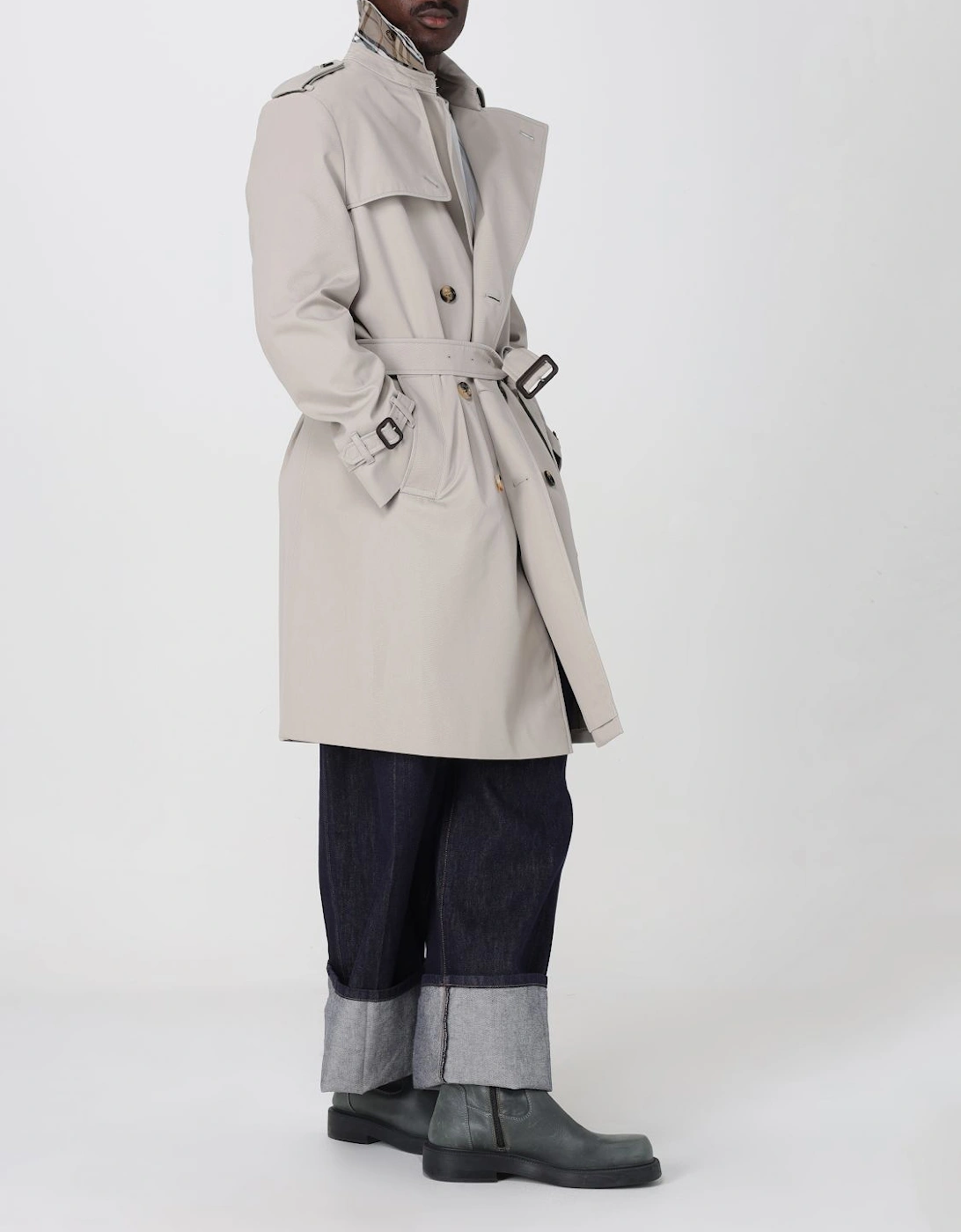 Classic Trench Coat Double Breasted
