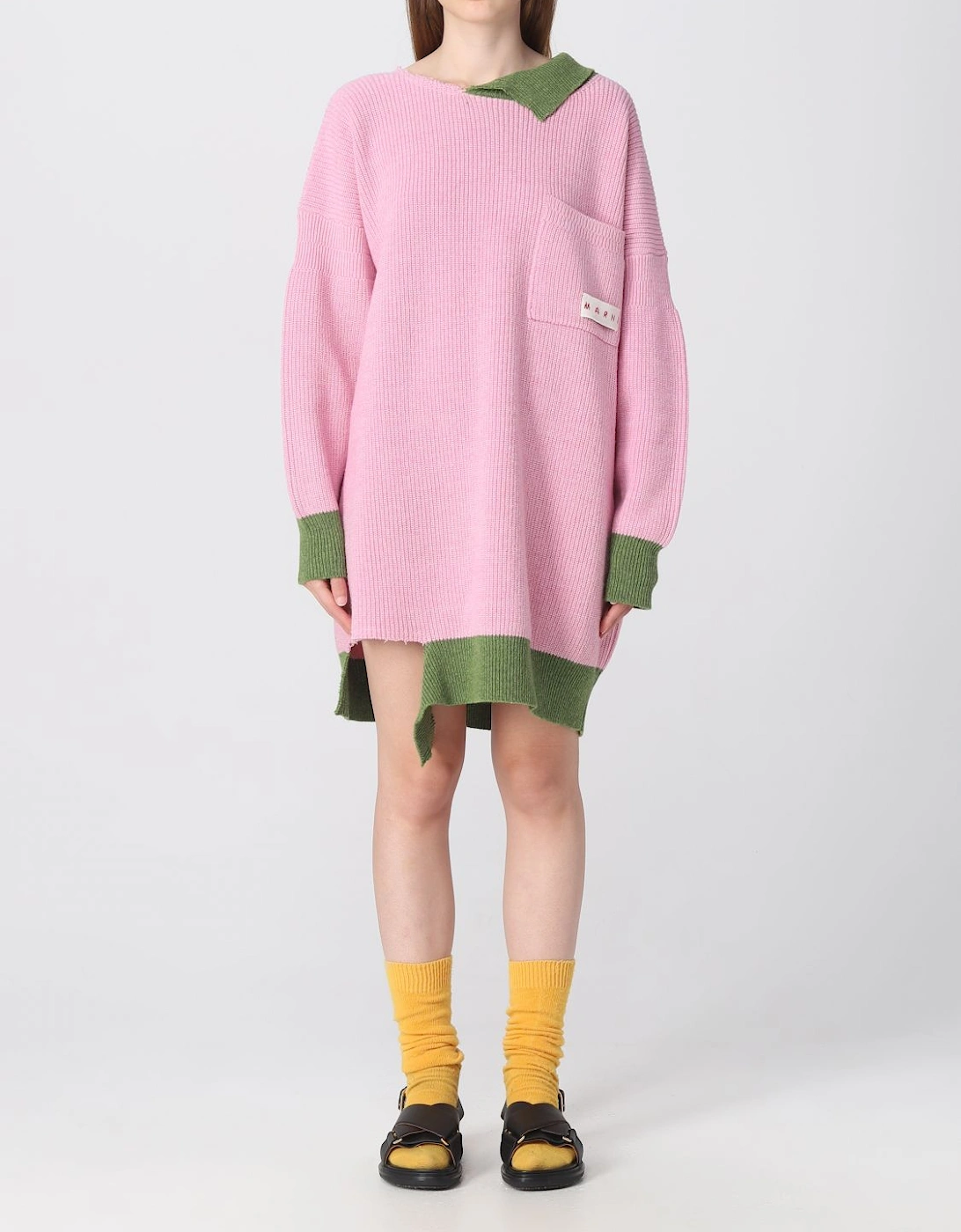 Asymmetrical Knitted Sweater