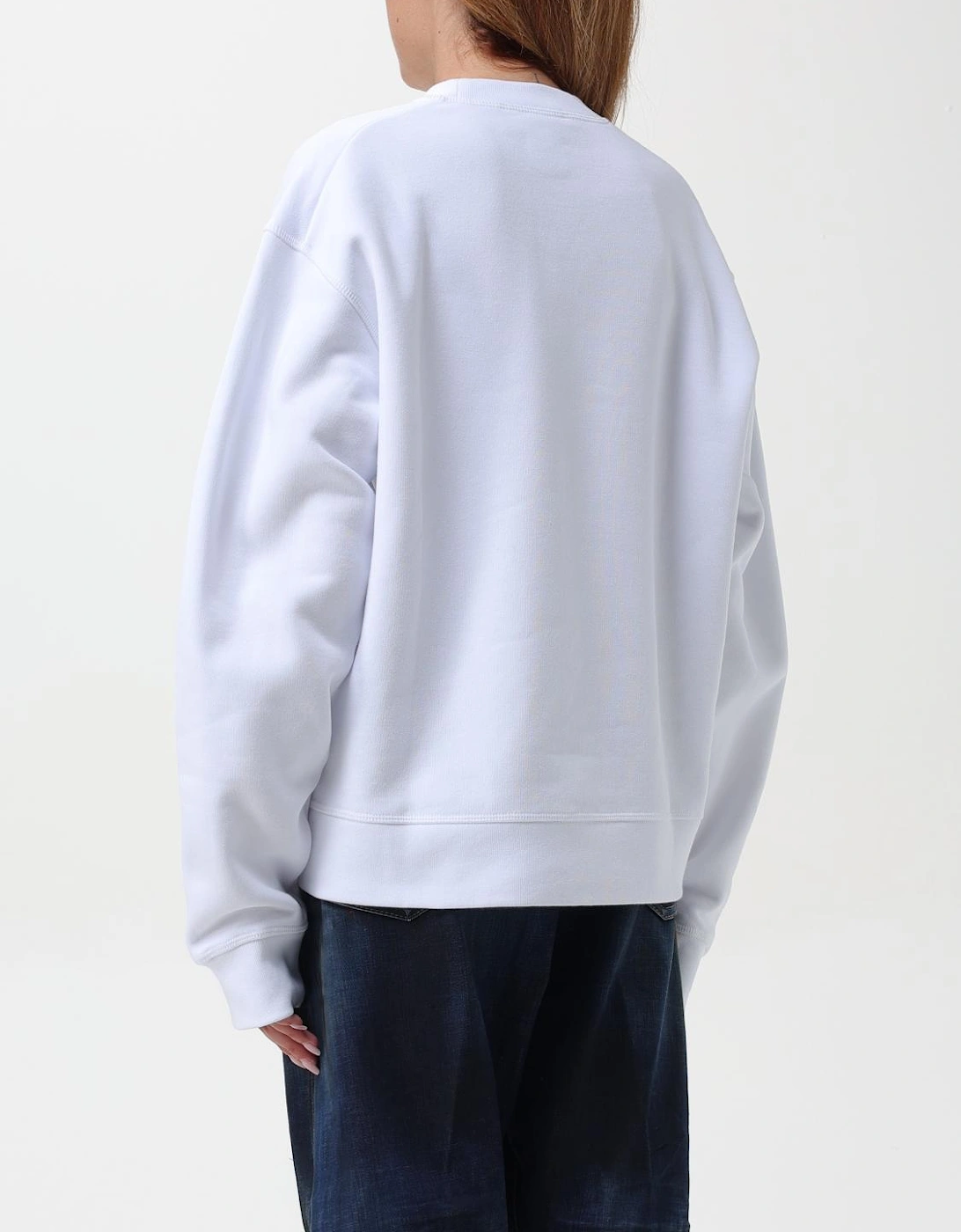 Cropped Sweatshirt Relaxed Fit
