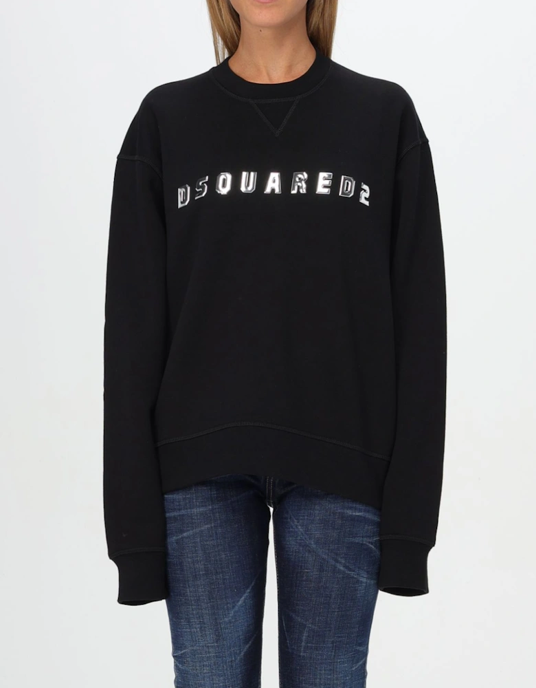 Cropped Sweatshirt Relaxed Fit