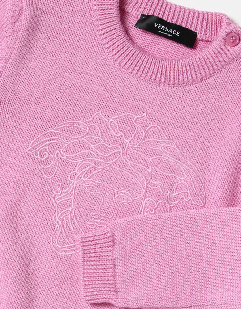Medusa Head Knit Sweater