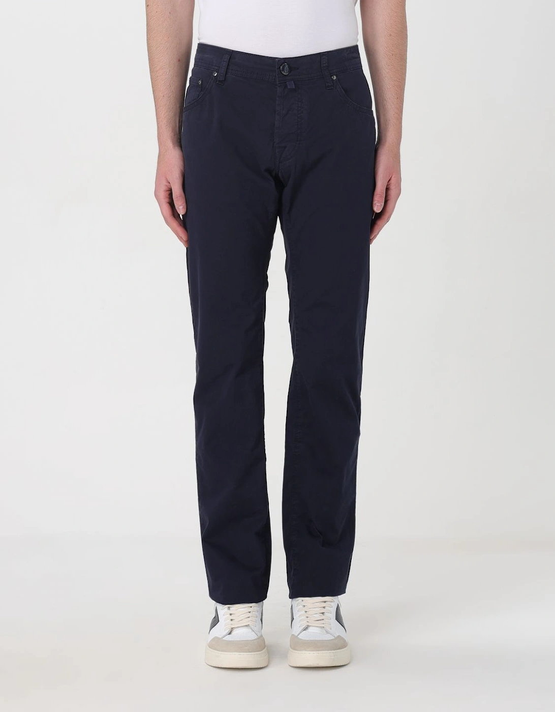 Casual Stretch Cotton Pants