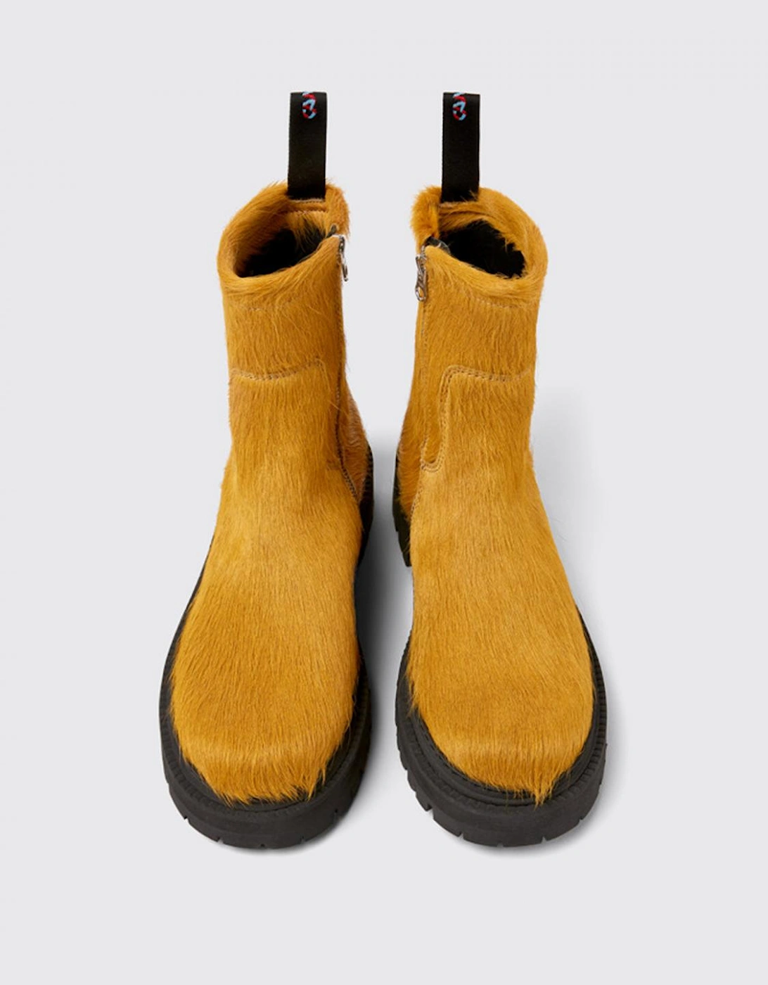 HaironHide Leather Ankle Boots