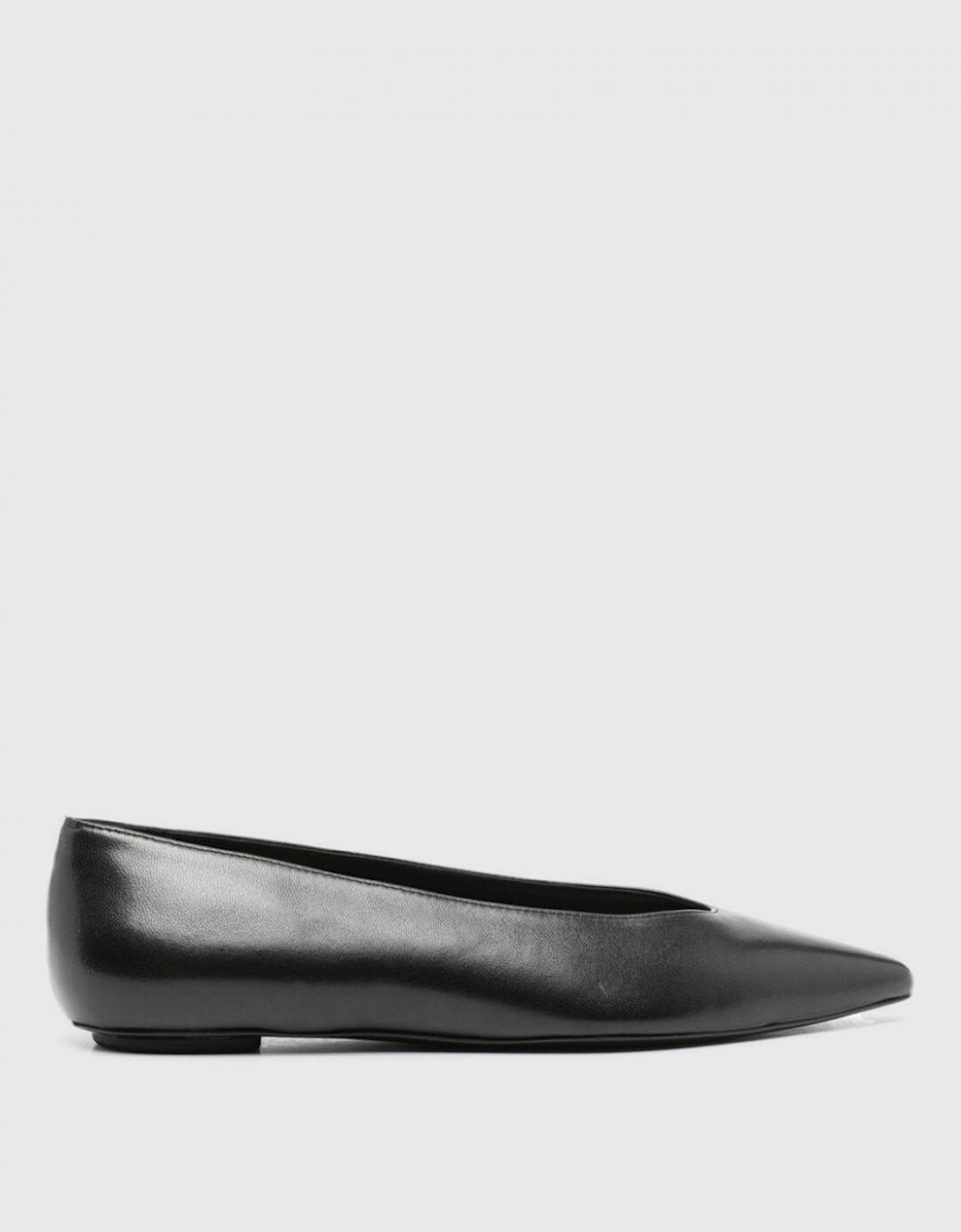 Slender Pointy Toe Flat Leather Sole, 5 of 4