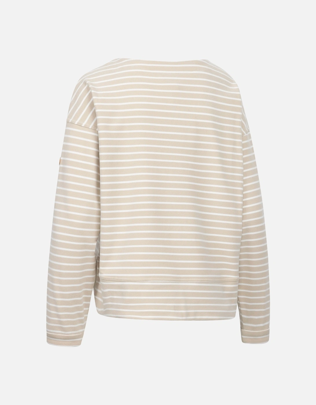 Womens/Ladies Soothing Striped Marl Top