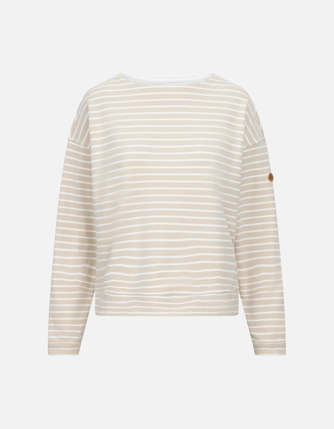 Womens/Ladies Soothing Striped Marl Top, 4 of 3
