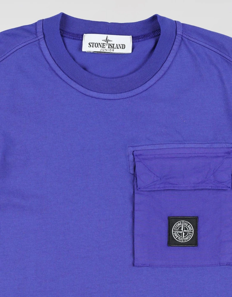 Boys Short Sleeve Pocket Tee