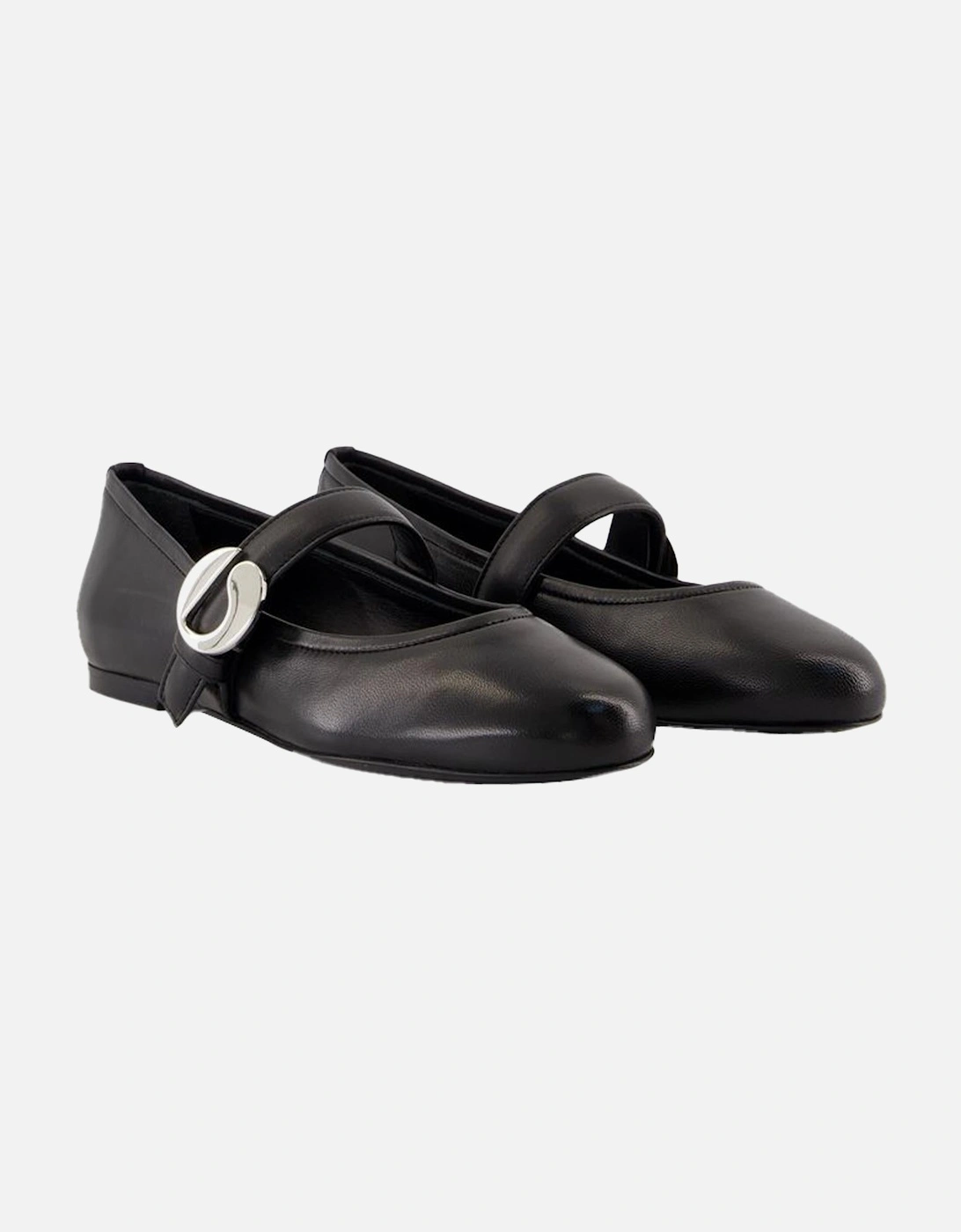 Mary Jane Flats Buckle Detail