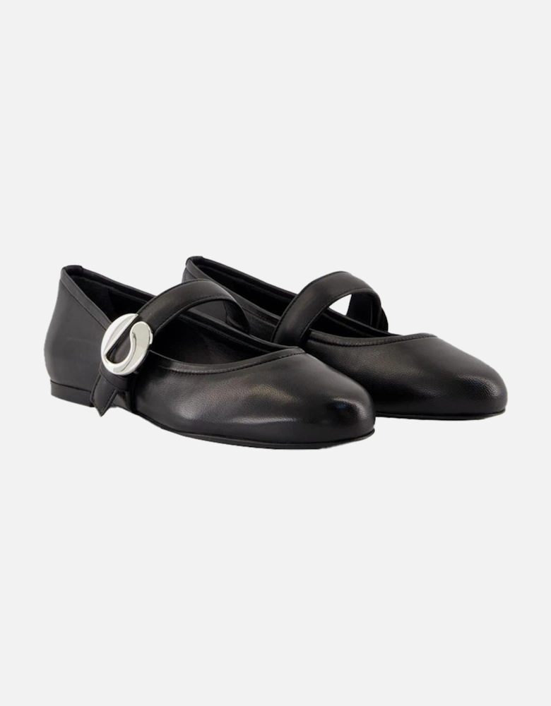 Mary Jane Flats Buckle Detail