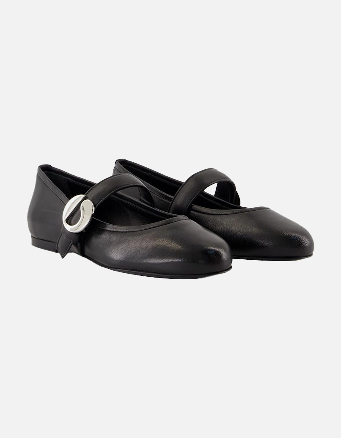 Mary Jane Flats Buckle Detail