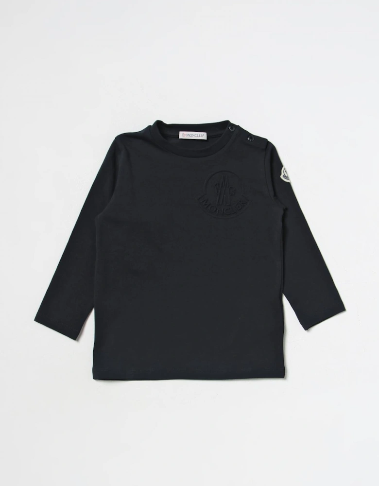 Infant Long Sleeve Embossed Logo Tee
