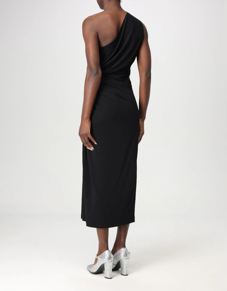 OneShoulder Midi Dress Cutout Jersey