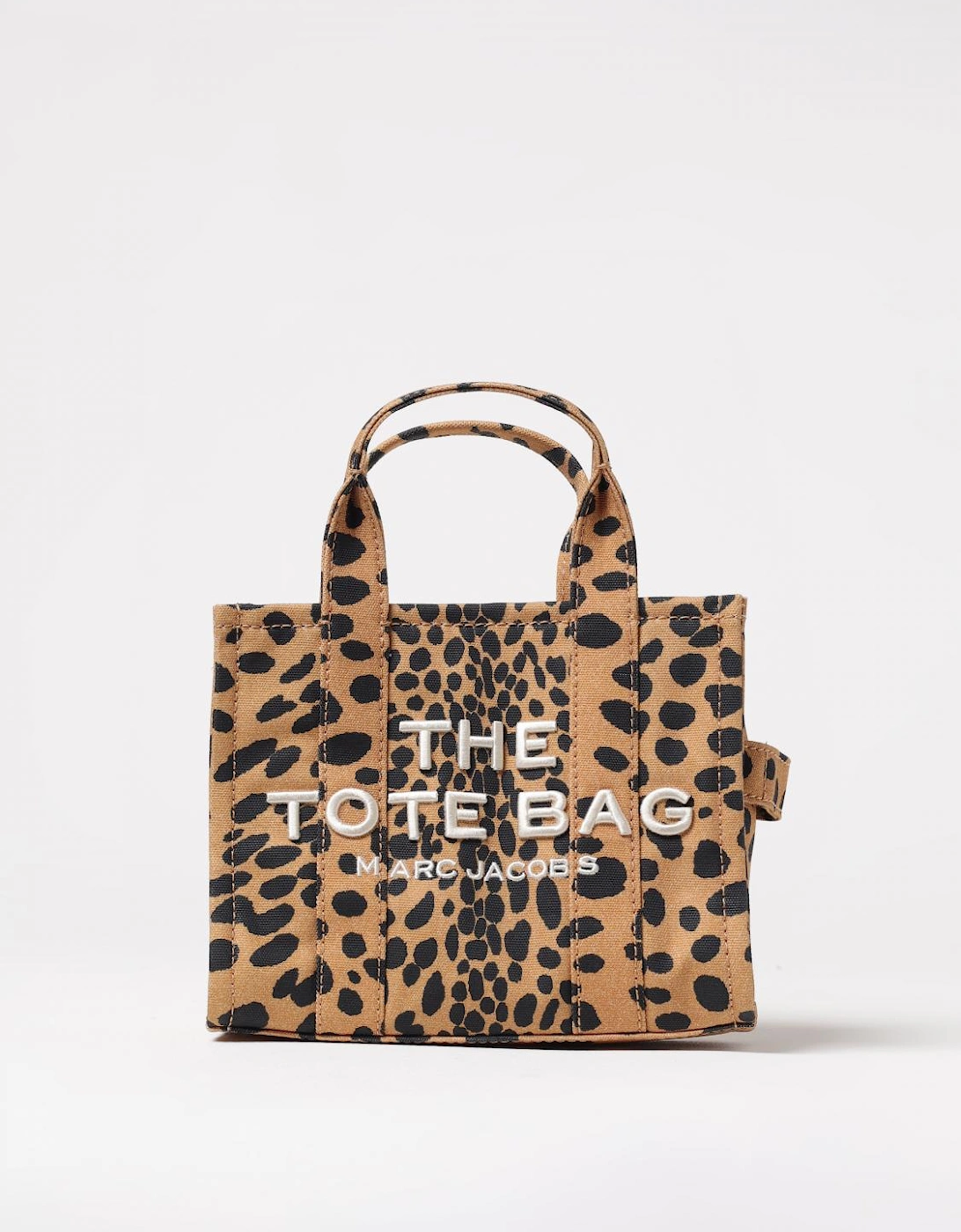 Mini Tote Leopard Print Embroidered, 4 of 3