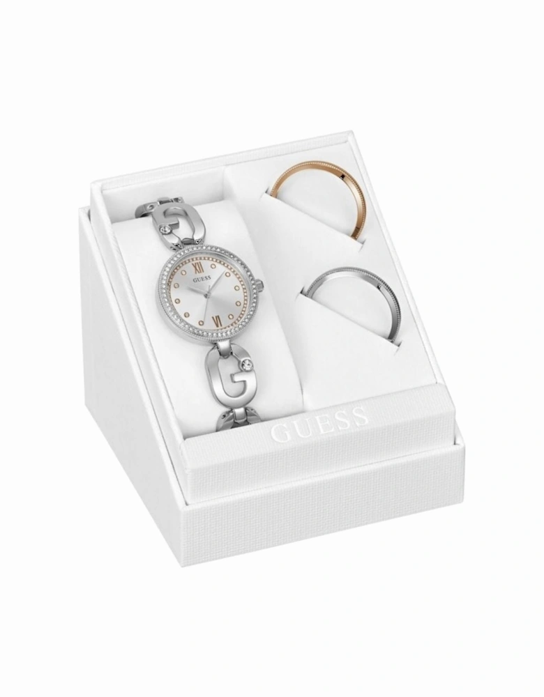 Silver Wristwatch Interchangeable