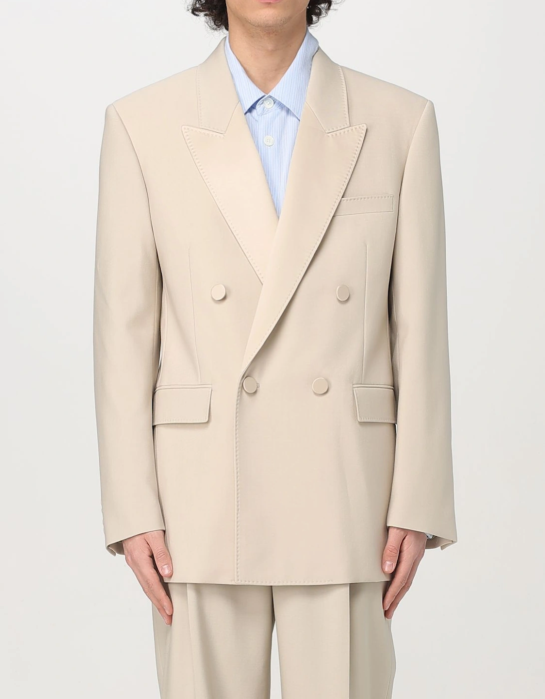 Tailored Single-Breasted Blazer with Notch Lapels, 6 of 5