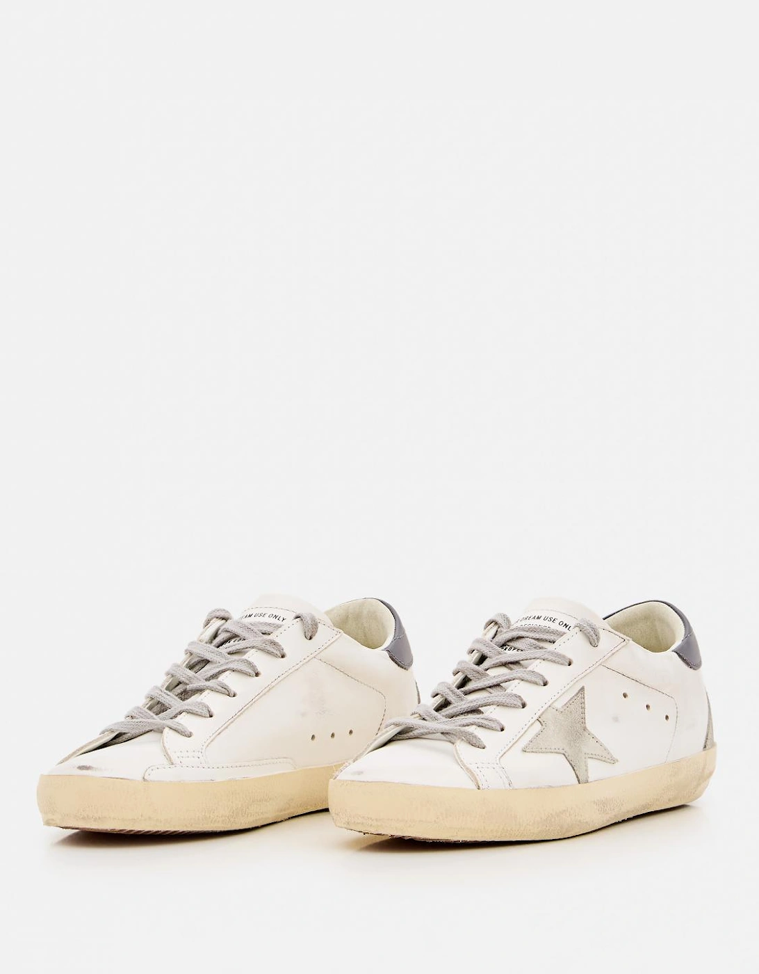 Superstar Sneaker Distressed Leather