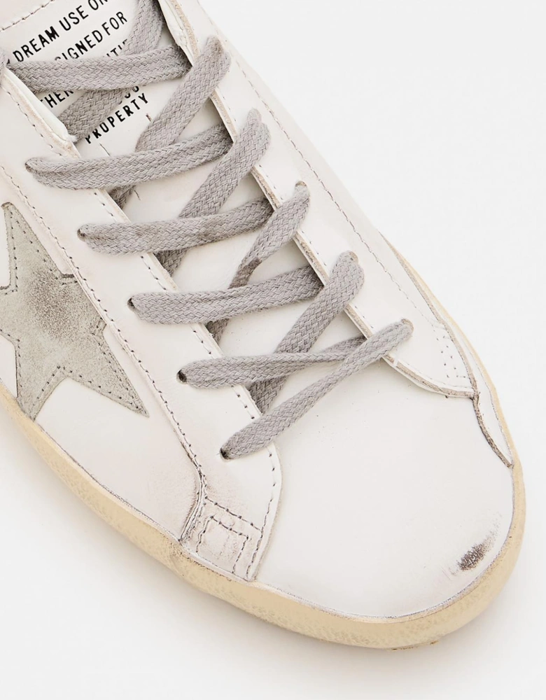 Superstar Sneaker Distressed Leather