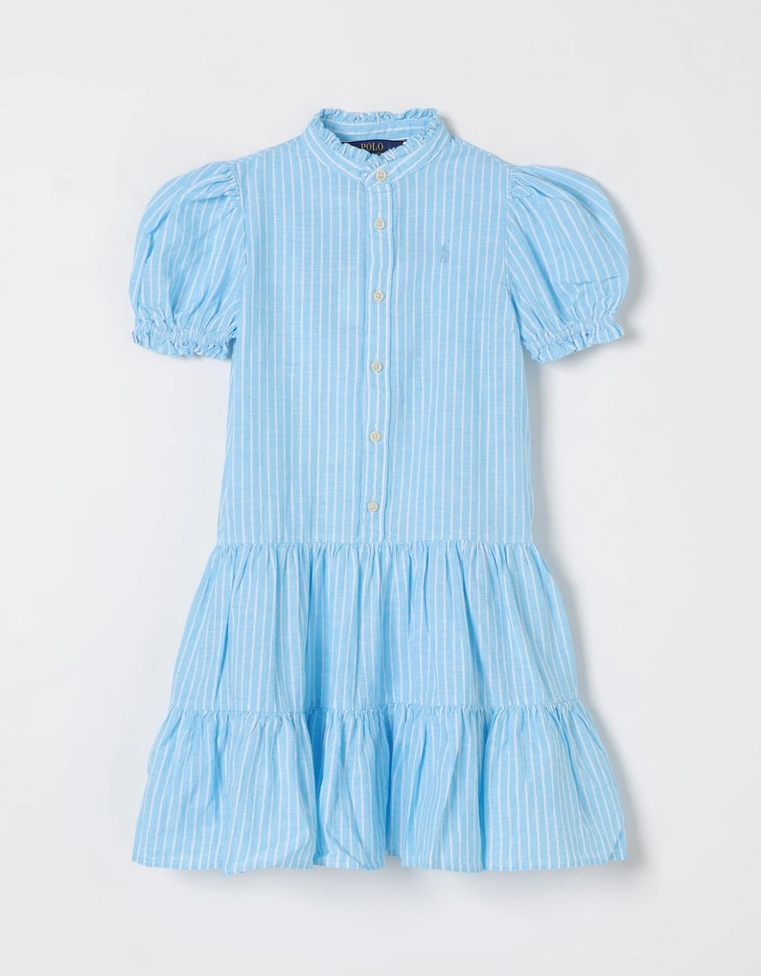 Tiered Striped Dress Puff Sleeves, 3 of 2