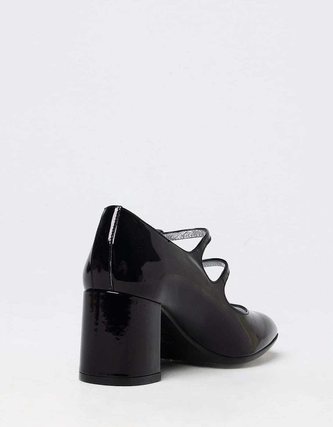 Double Strap Patent Leather Pumps