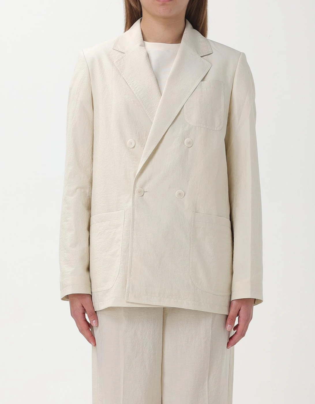 Doublebreasted Blazer Relaxed Fit Cotton, 5 of 4