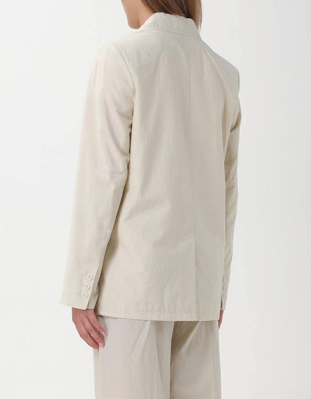 Doublebreasted Blazer Relaxed Fit Cotton