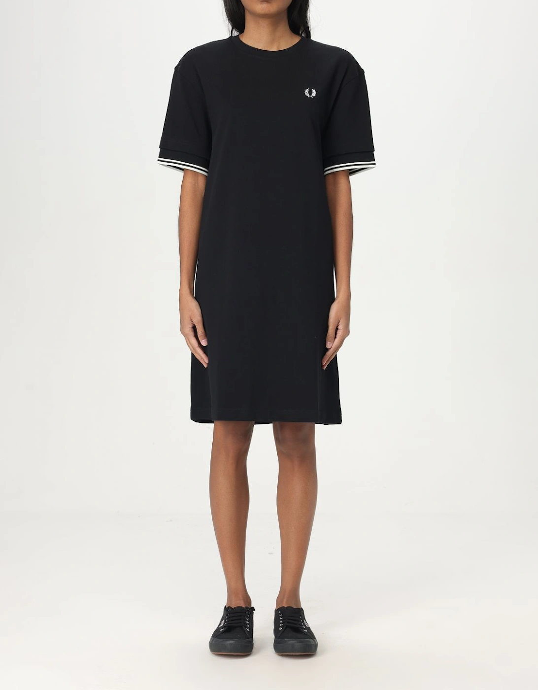 Tipped Collar TShirt Dress, 4 of 3