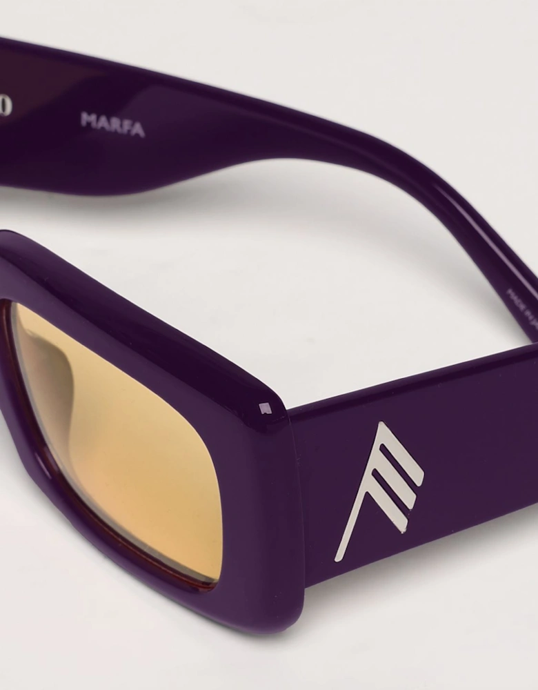 Square Sunglasses Purple