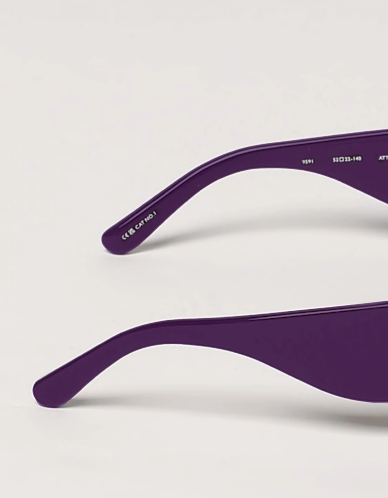 Square Sunglasses Purple