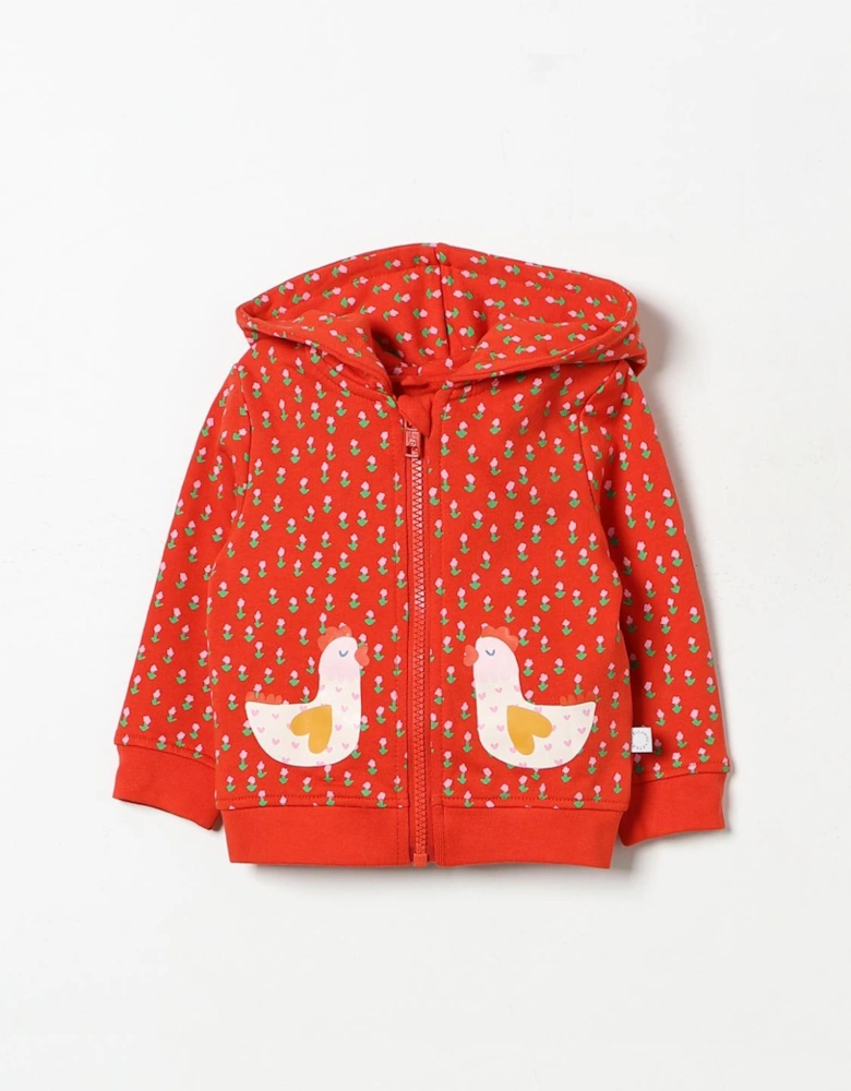 Kids Hooded ZipUp Sweater
