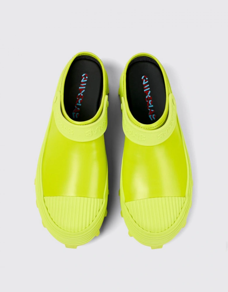 Traktori Clog Platform Rubber Sole