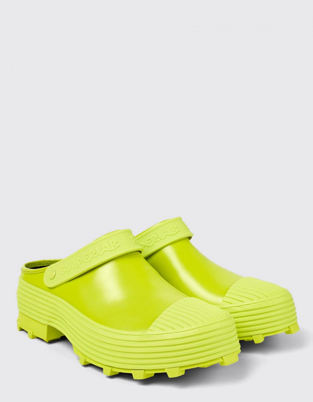 Traktori Clog Platform Rubber Sole