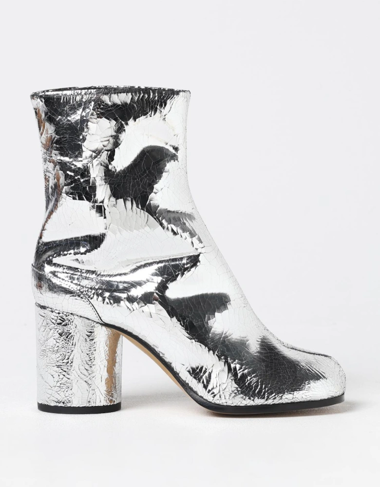 Replica Crackled Leather Boots