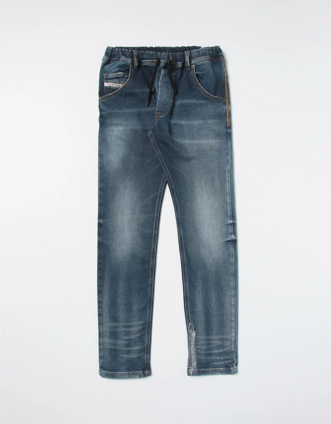 Straight Leg Jeans with Distressed Detail, 3 of 2