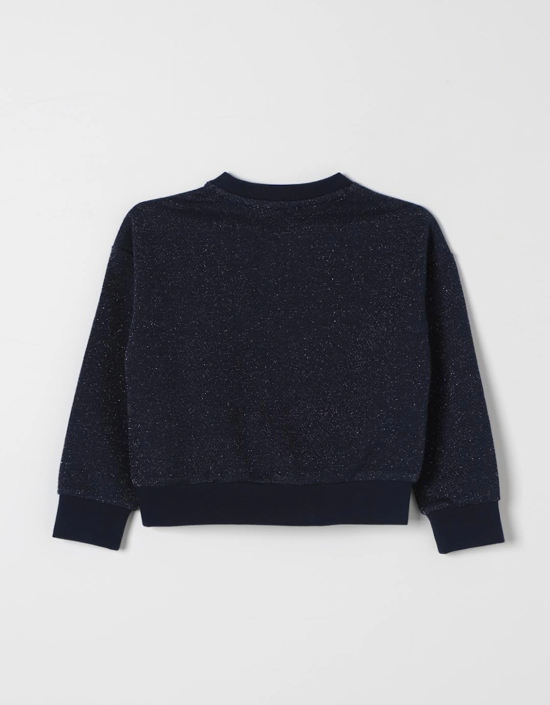 Girls Glitter Knit Sweater