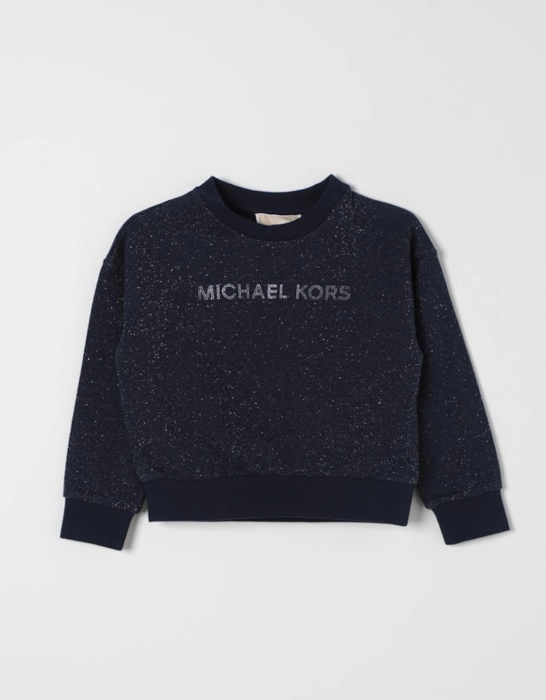 Girls Glitter Knit Sweater