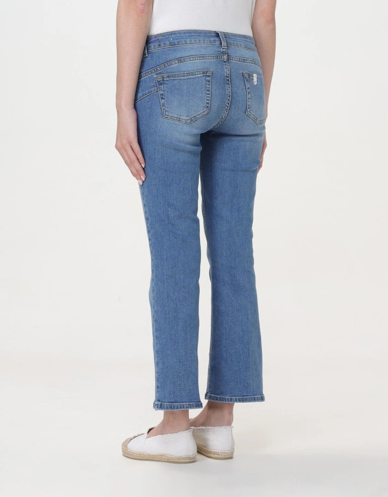 Cropped Bootcut Jeans