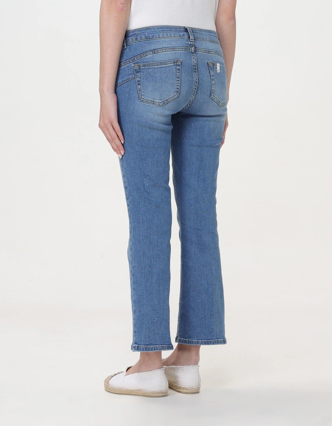 Cropped Bootcut Jeans