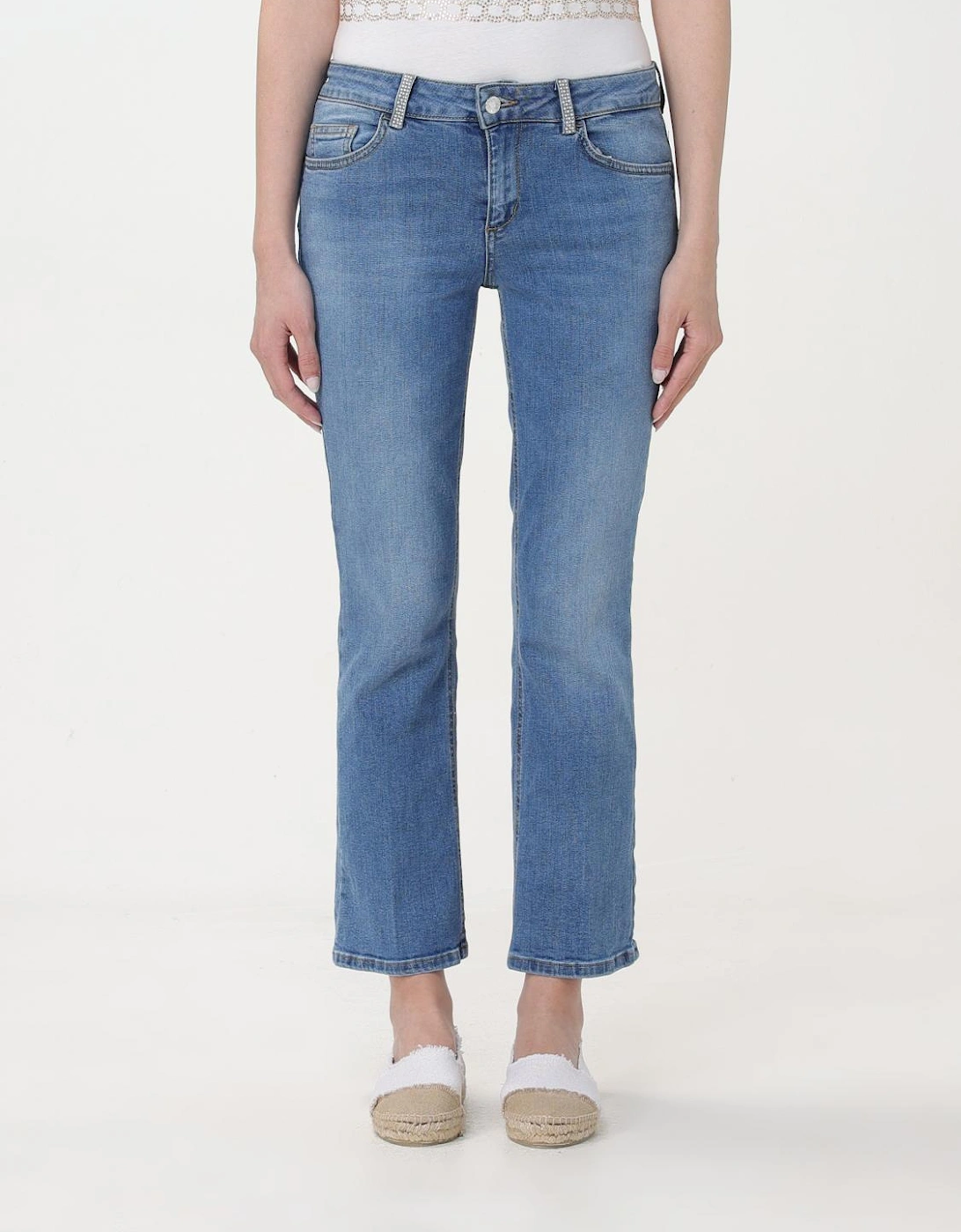 Cropped Bootcut Jeans, 4 of 3