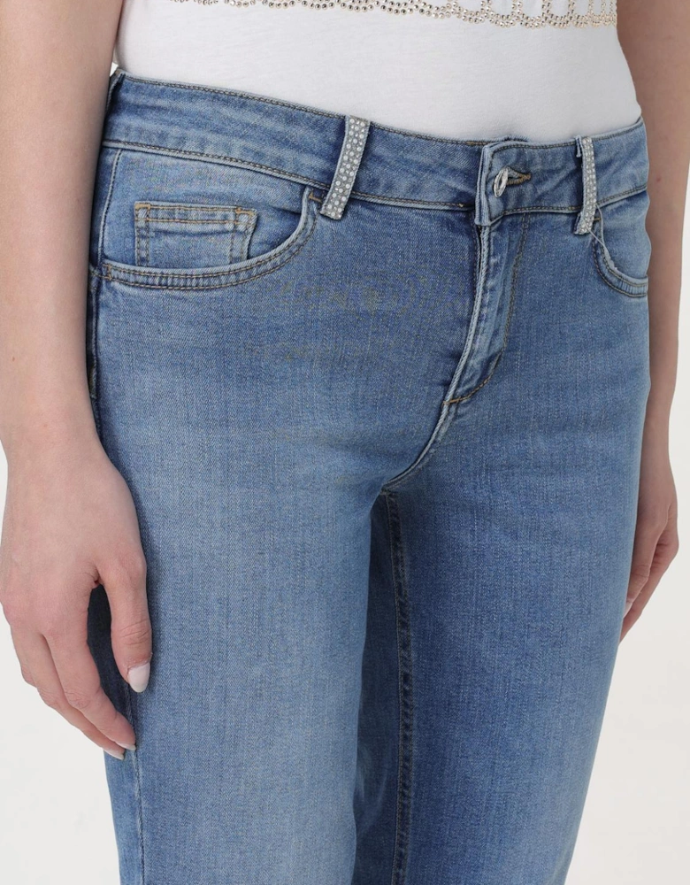 Cropped Bootcut Jeans