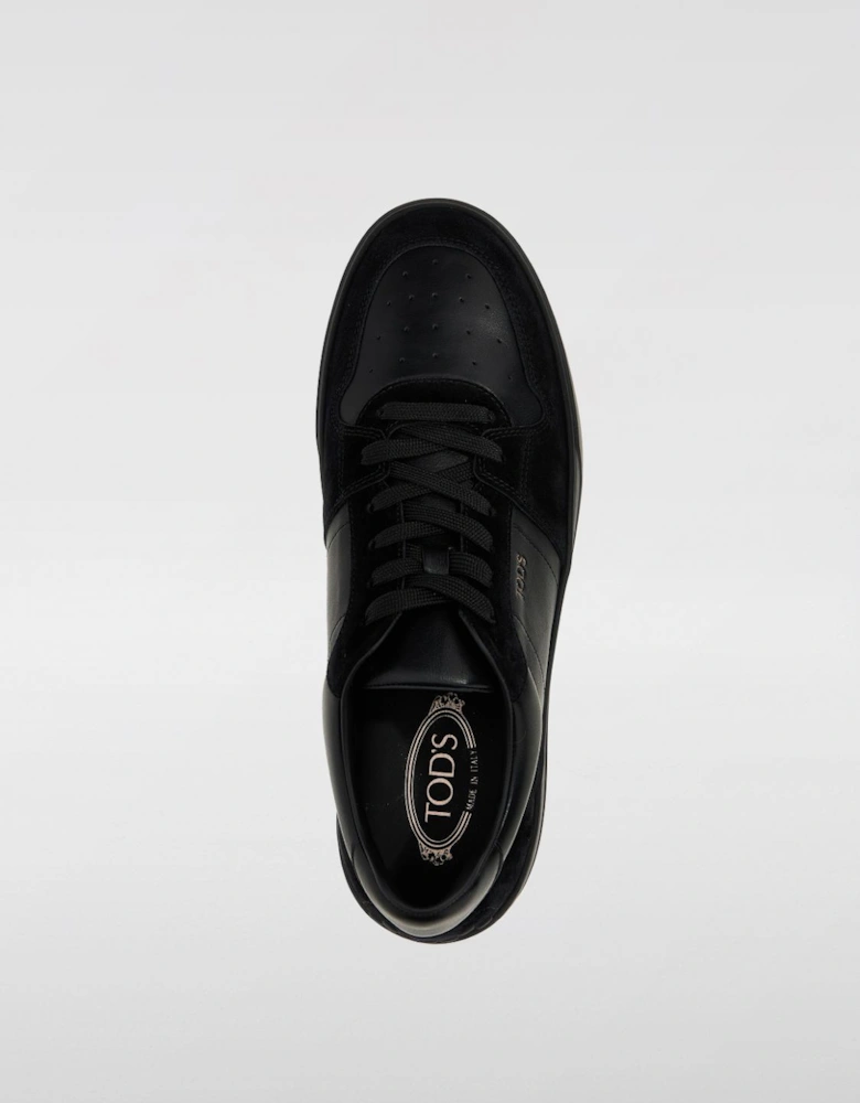 Leather Low Top Sneakers