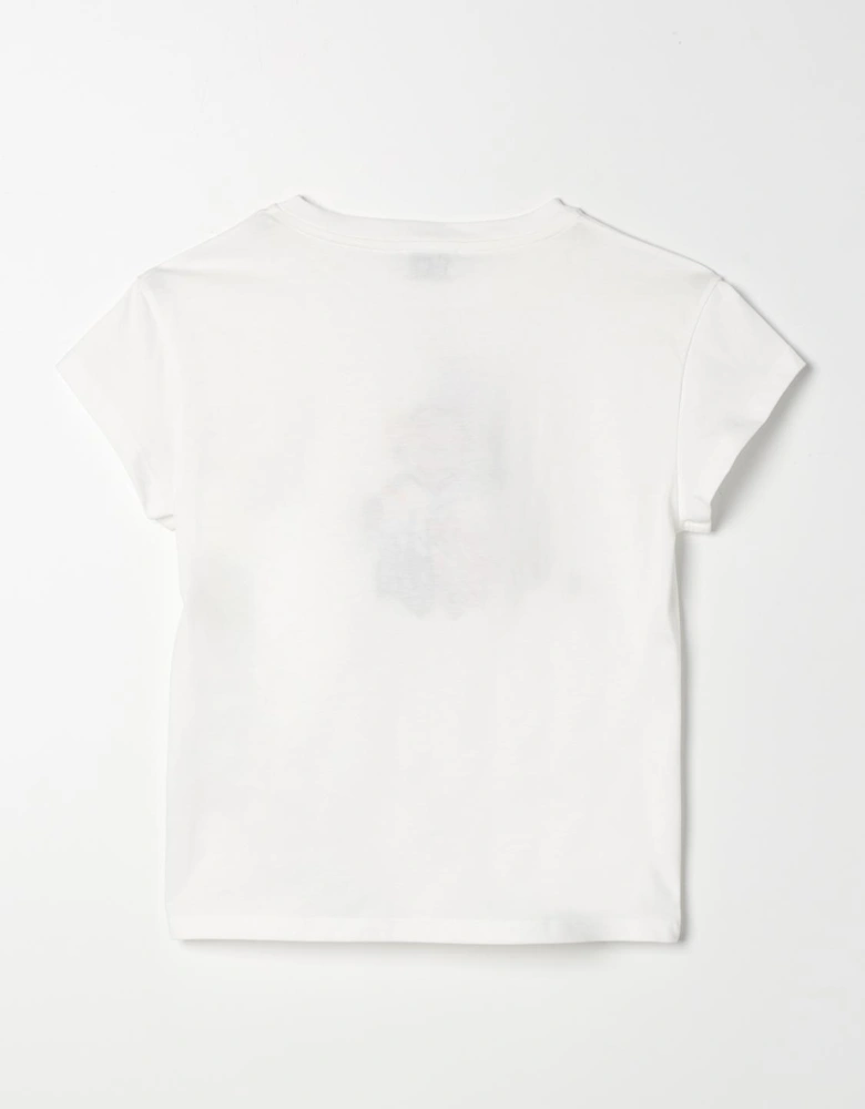 Floral Embroidered TShirt