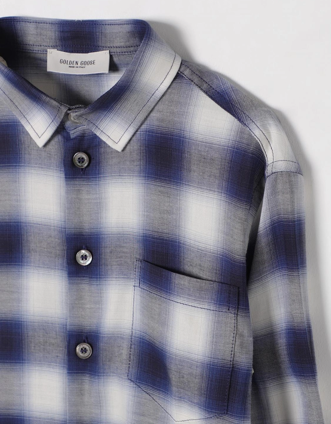 Plaid Cotton LongSleeve Shirt