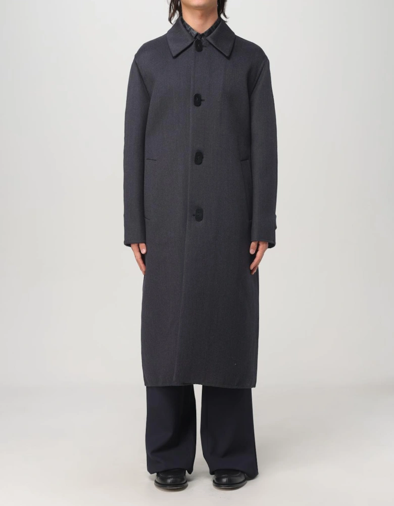 Oversized Wool Coat Relaxed Fit
