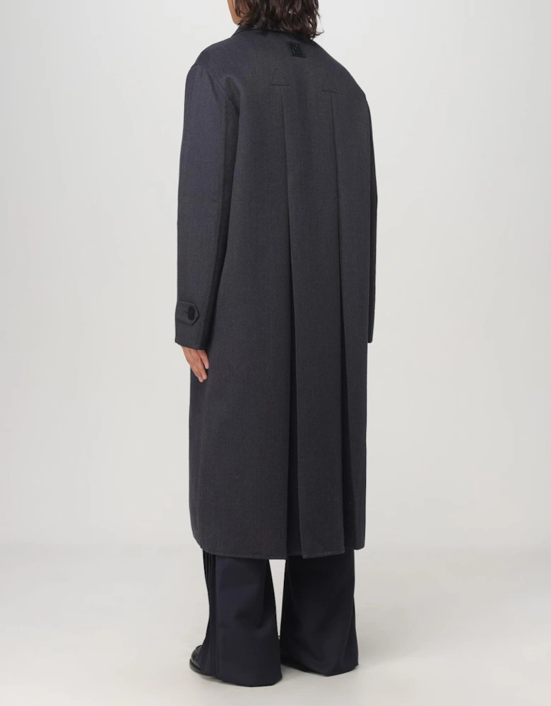 Oversized Wool Coat Relaxed Fit