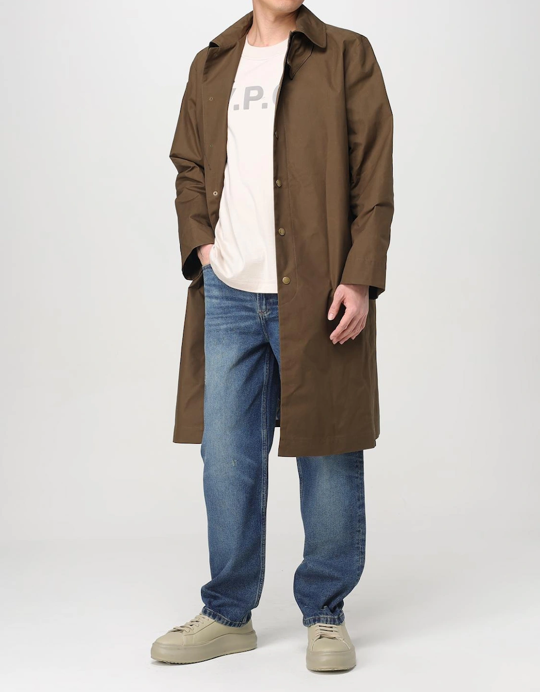 Long Cotton Coat WaterResistant